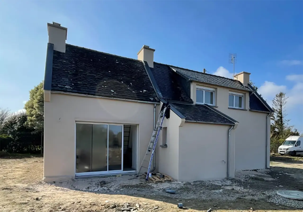Rénovation d’une maison à Plestin-les-Grèves